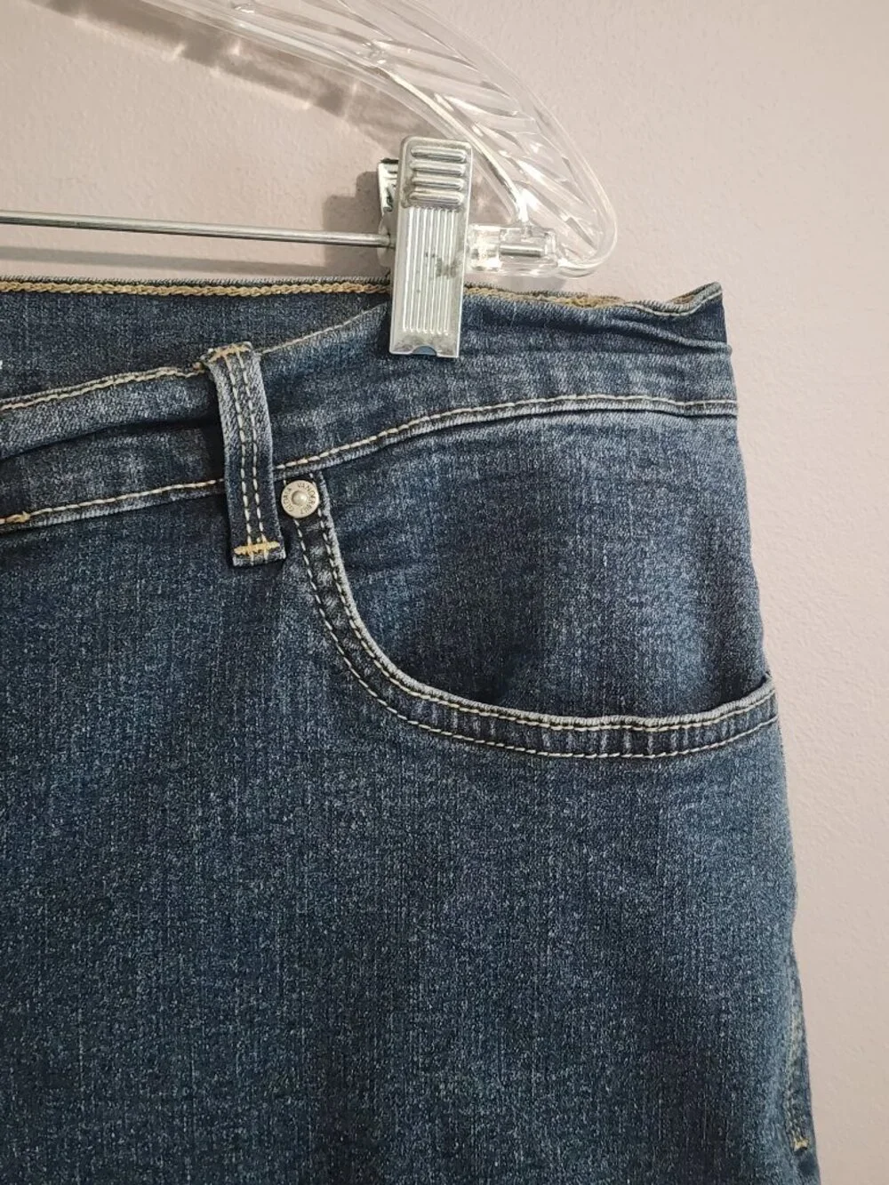 Gloria Vanderbilt Amanda Slimming Effect Jean Shorts Size 20W